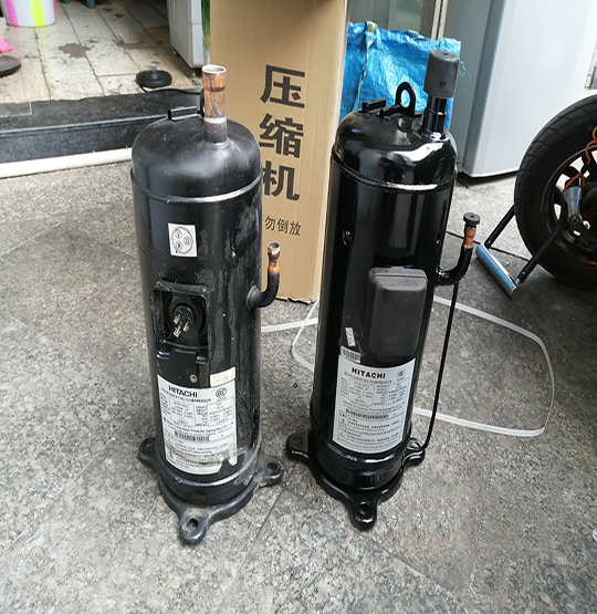 景泰中央空调压缩机的更换维修