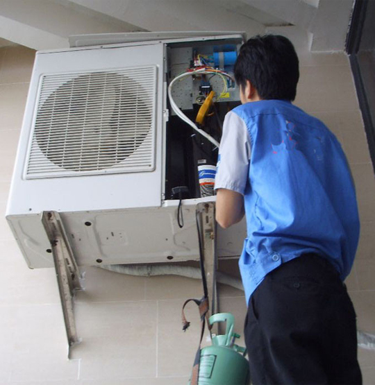 景泰空调开机无反应维修